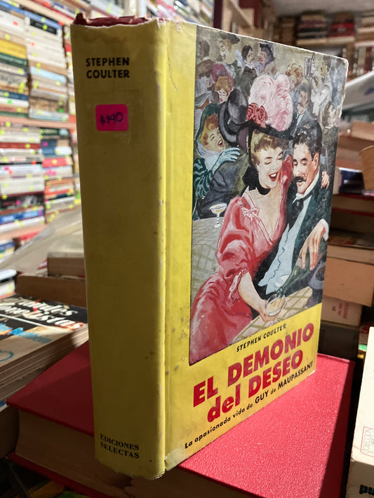 EL DEMONIO DEL DESEO POR STEPHEN COULTER USADO NOVELA ALDAMA