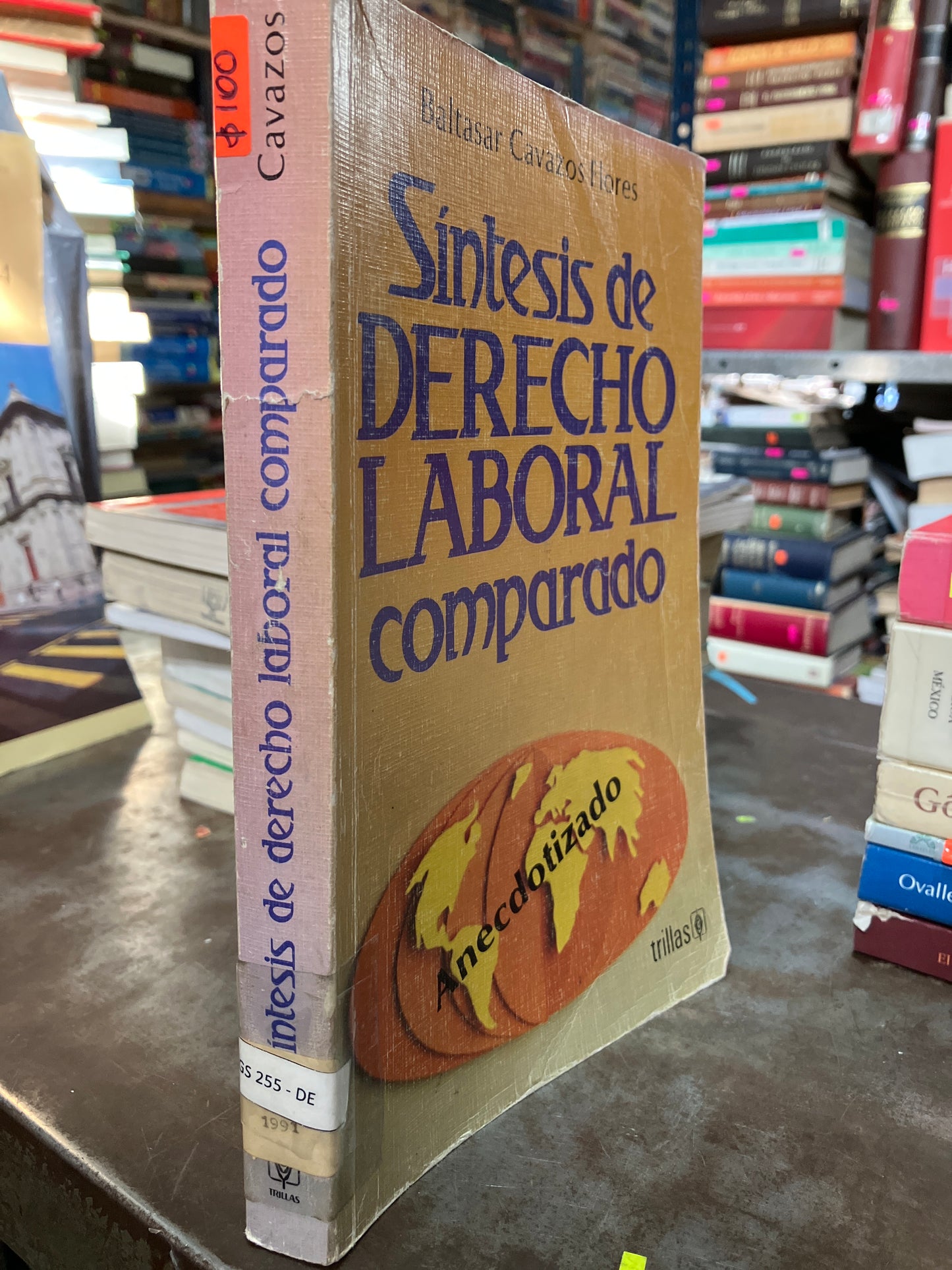 SÍNTESIS DE DERECHO LABORAL COMPARADO POR BALTASAR CAVAZOS FLORES USADO DERECHO ALDAMA