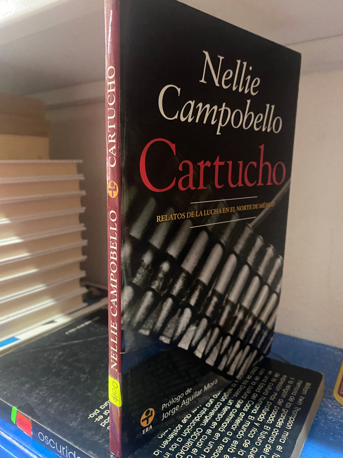 NELLIE CAMPOBELLO CARTUCHO USADO NOVELA JUAREZ 515