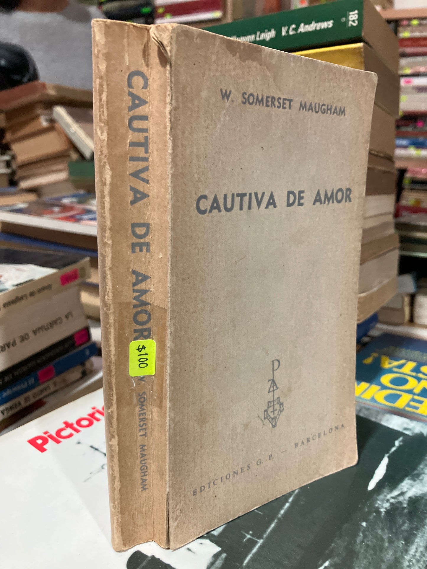 CAUTIVA DE AMOR POR W SOMERSET MAUGHAM USADO NOVELA ALDAMA