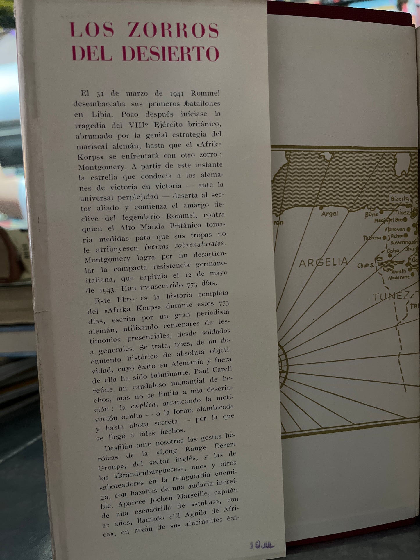 LOS ZORROS DEL DESIERTO POR PAUL CARREL USADO HISTORIA ALDAMA