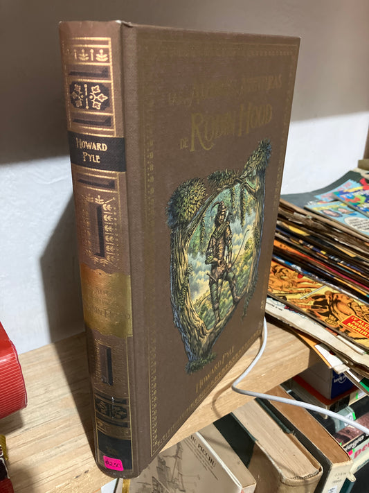 LAS ALEGRES AVENTURAS DE ROBIN HOOD POR HOWARD PYLE USADO NOVELAS JUAREZ