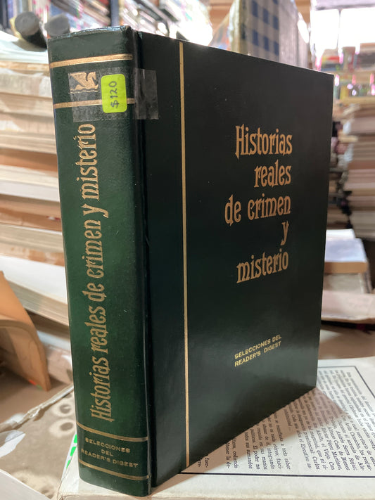 HISTORIAS REALES DE CRIMEN Y MISTERIO 1964 POR AUTORES VARIOS USADO ANTIGUOS ALDAMA