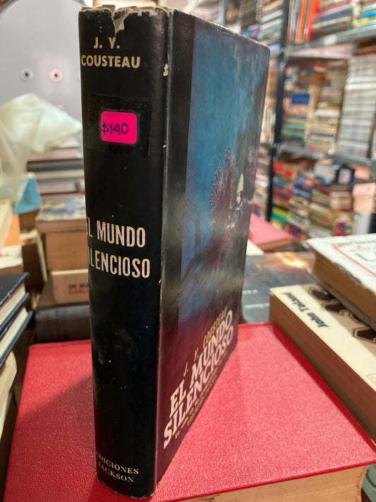 EL MUNDO SILENCIOSO POR J Y COUSTEAU USADO NOVELA ALDAMA
