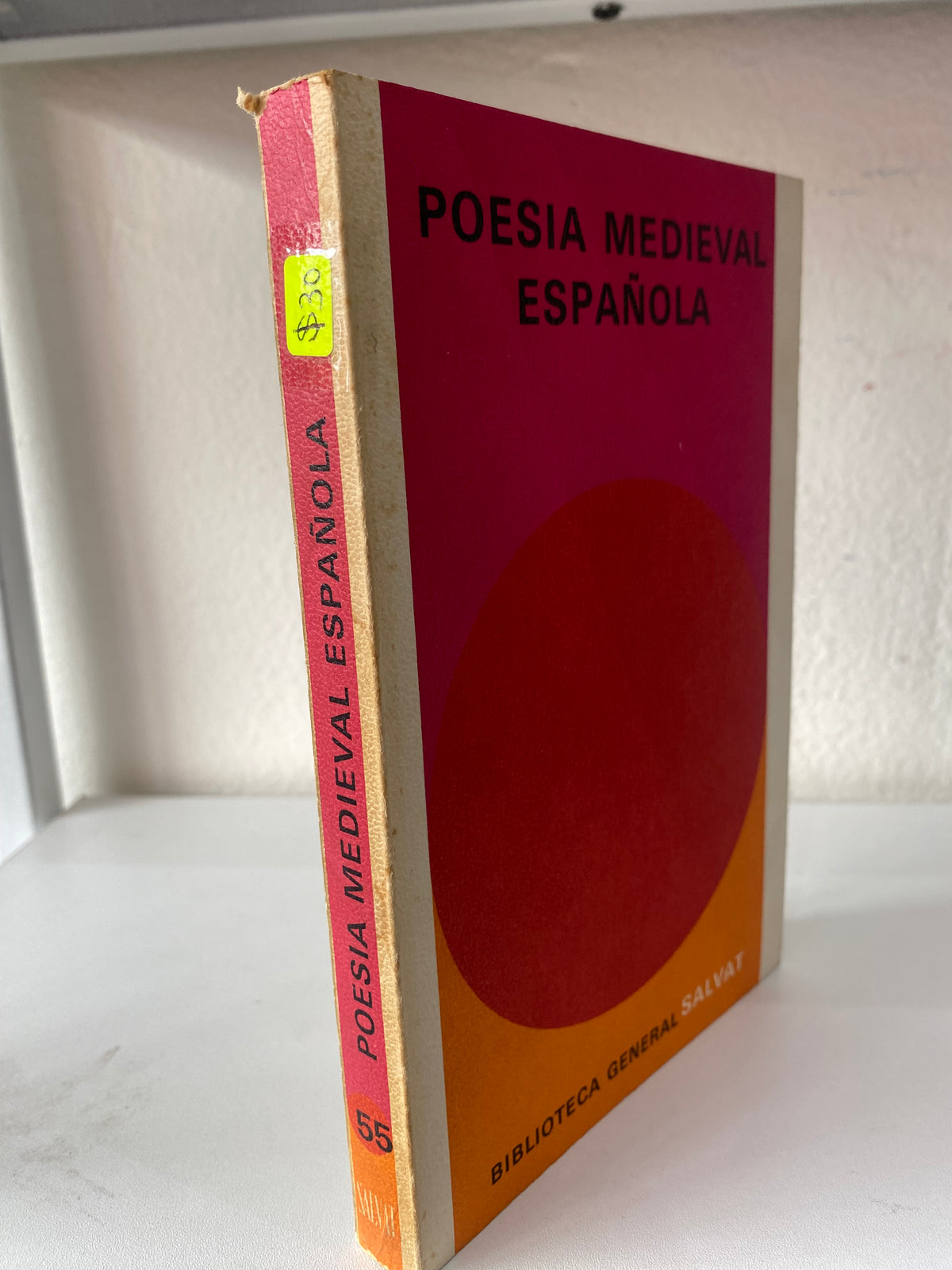 POESIA MEDIEVAL ESPAÑOLA USADO NOVELAS JUAREZ 515