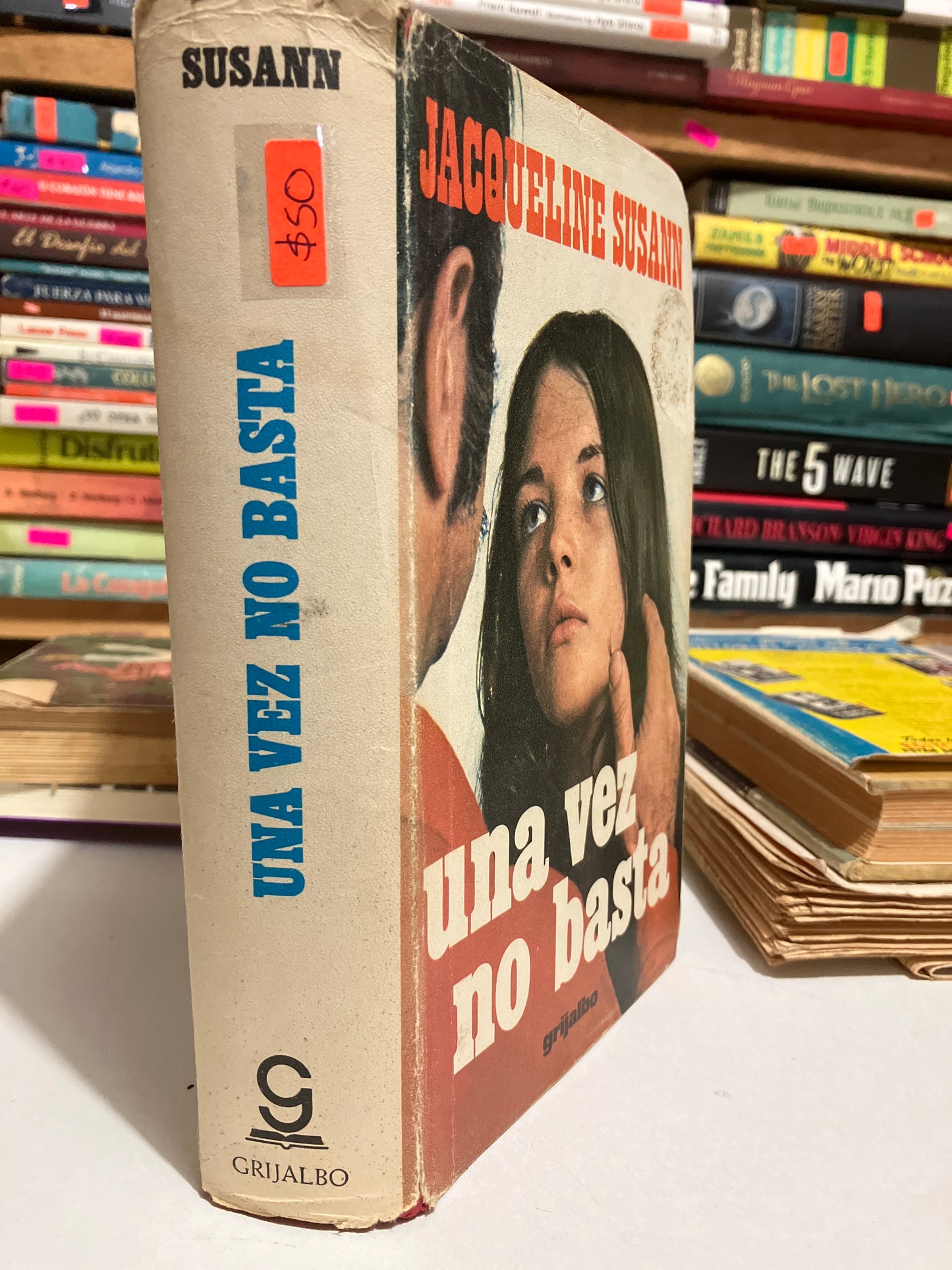 UNA VEZ NO BASTA POR JACQUELINE SUSANN USADO NOVELAS JUAREZ