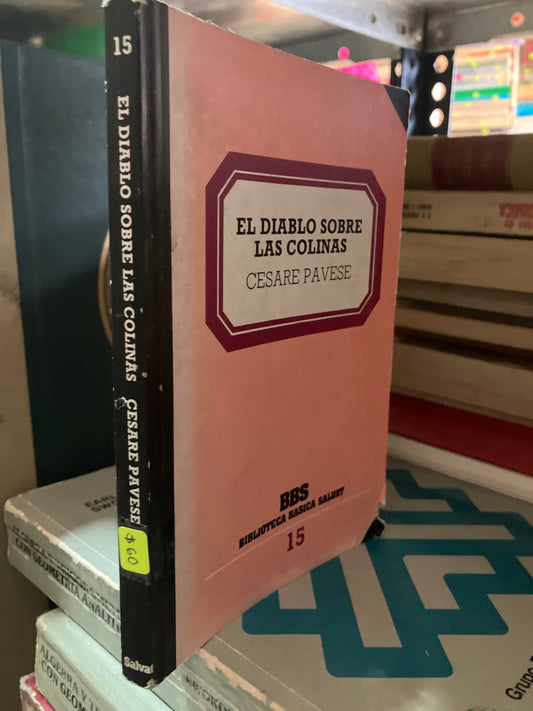 EL DIABLO SOBRE LAS COLINAS POR CESARE PAVESE USADO NOVELA ALDAMA