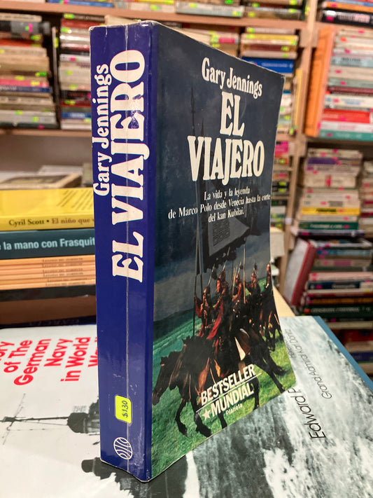 EL VIAJERO POR GARY JENNINGS USADO NOVELAS ALDAMA