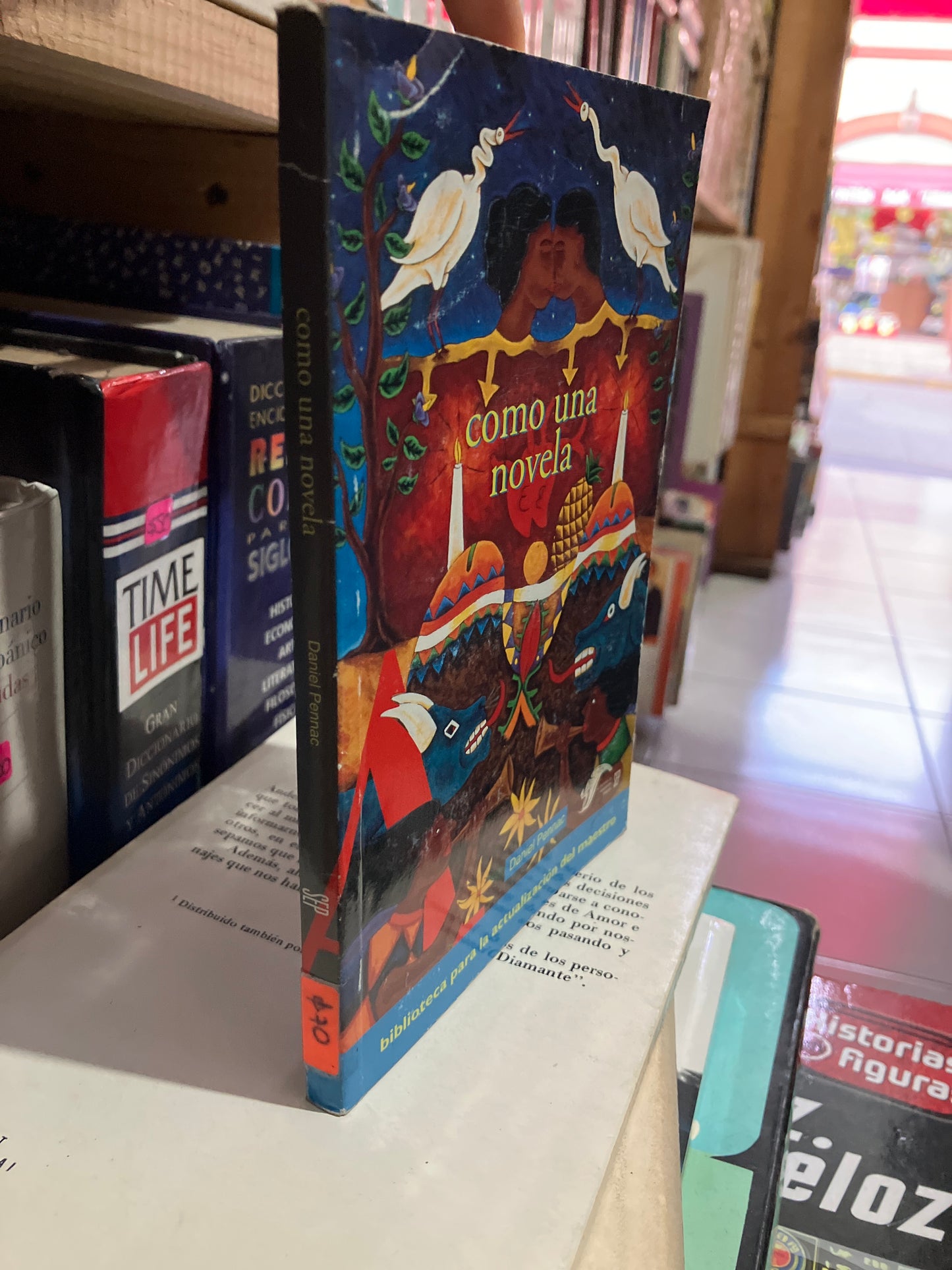 COMO UNA NOVELA POR DANIEL PENNAC USADO NOVELA LITERARIO 305