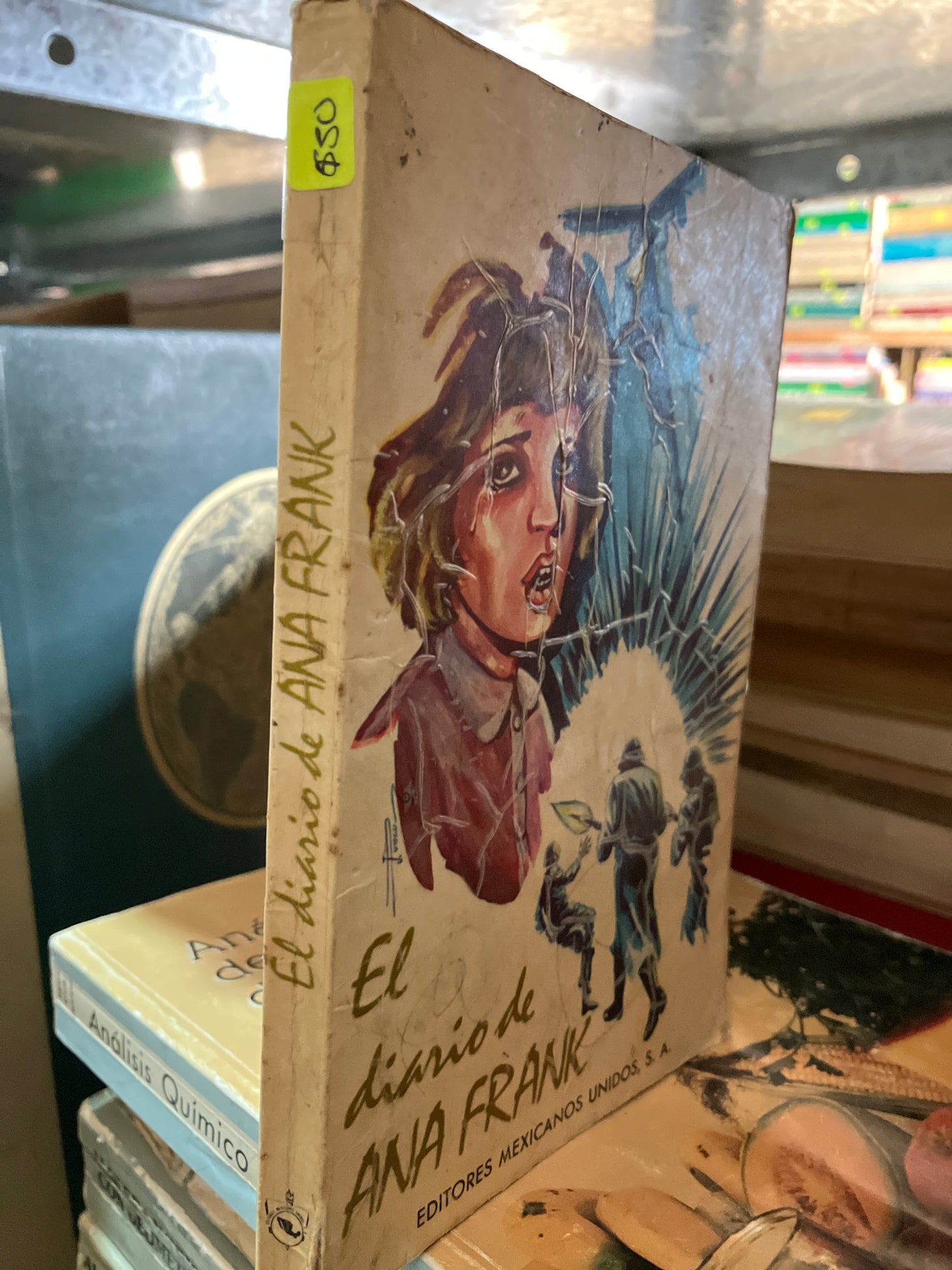 EL DIARIO DE ANA FRANK USADO NOVELAS ALDAMA