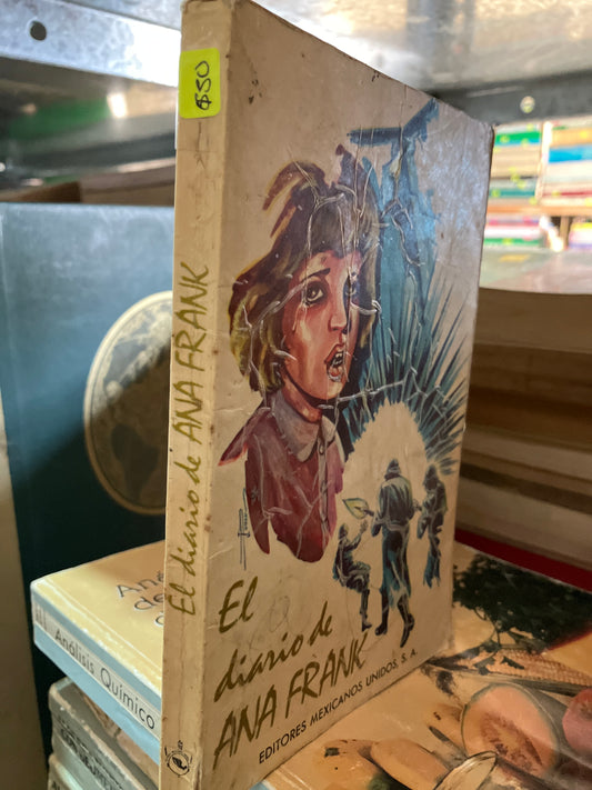 EL DIARIO DE ANA FRANK USADO NOVELAS ALDAMA