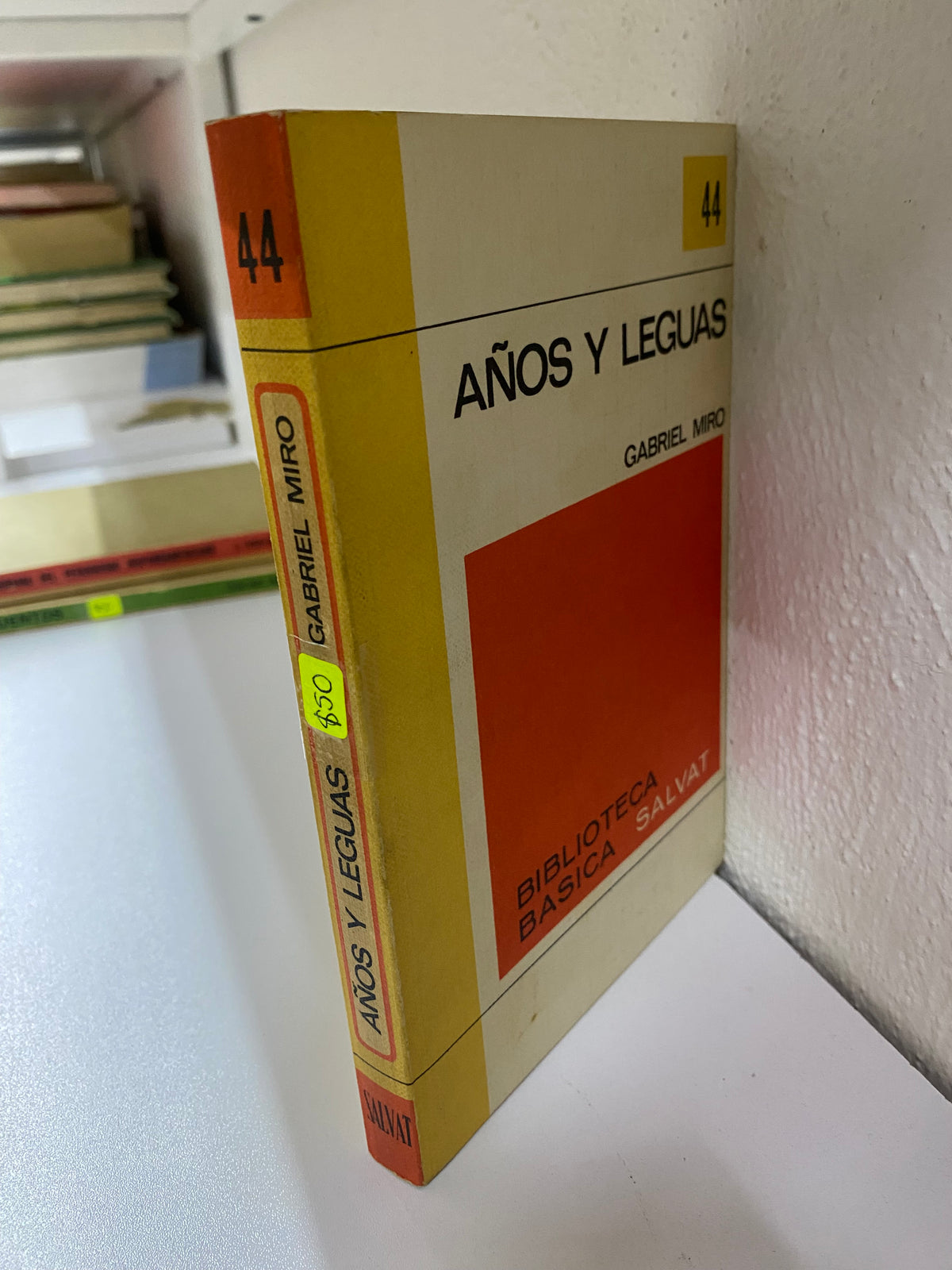 AÑOS Y LENGUAS GABRIEL MIRO USADO NOVELAS JUAREZ 515
