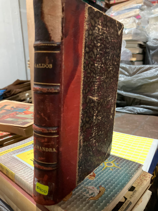 CASANDRA POR B PÉREZ GALDOS 1905 USADO ANTIGUOS ALDAMA