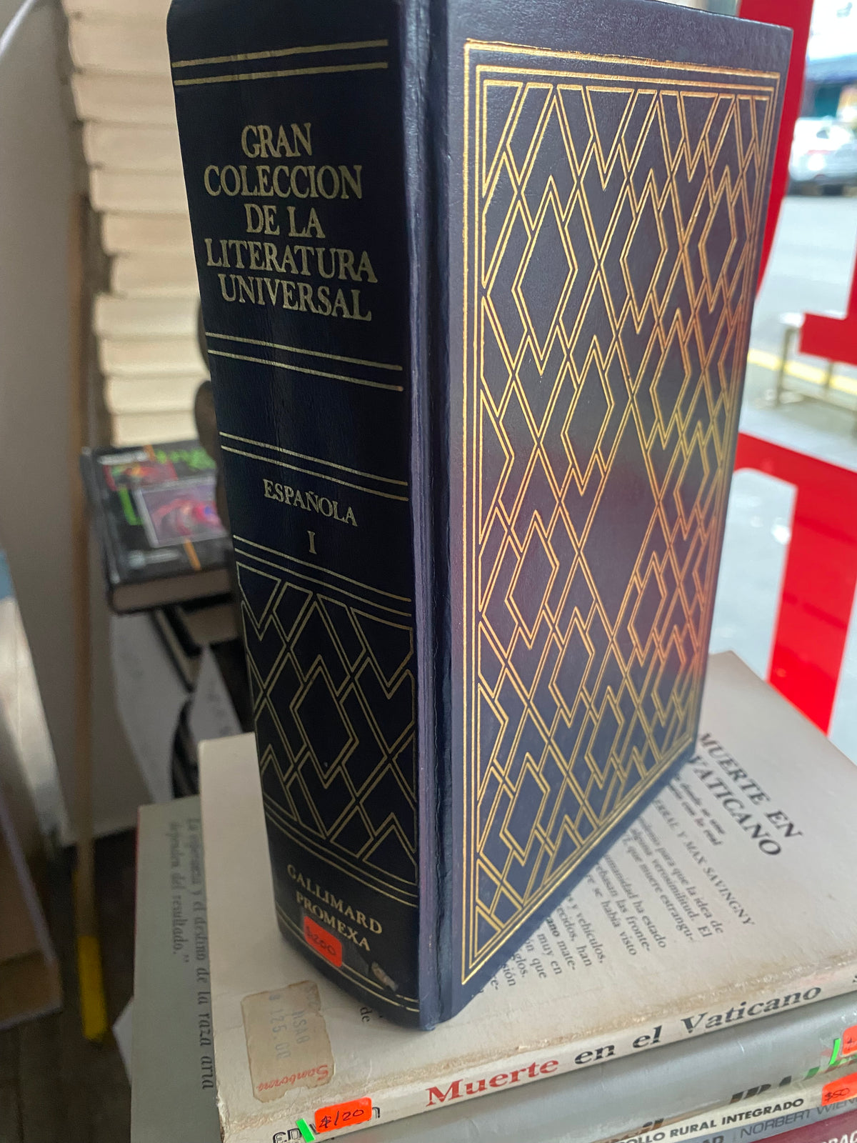 GRAN COLECCION DE LA LITERATURA UNIVERSAL ESPAÑOLA I PRESENTADO POR ARTURO SOUTO ALABARCE USADO NOVELA JUAREZ 515