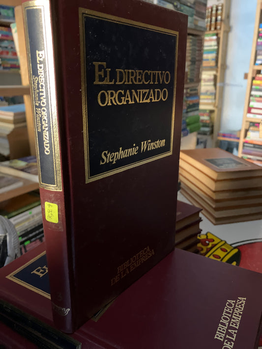 EL DIRECTIVO ORGANIZADO POR STEPHANIE WINSTON USADO ADMINISTRACIÓN LITERARIO 207