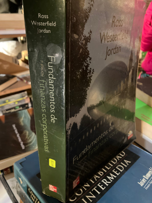 FUNDAMENTOS DE FINANZAS CORPORATIVAS SÉPTIMA EDICIÓN POR ROSS WESTERFIELD USADO ADMINISTRACIÓN LITERARIO 207