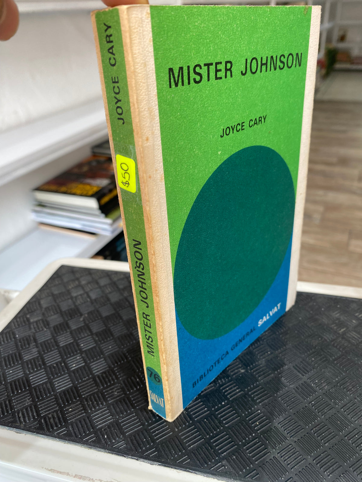 MISTER JOHNSON JOYCE CARY USADO NOVELAS JUAREZ 515