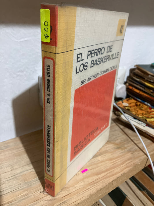 EL PERRO DE LOS BASKERVILLE POR SIR ARTHUR CONAN DOYLE USADO NOVELAS JUAREZ