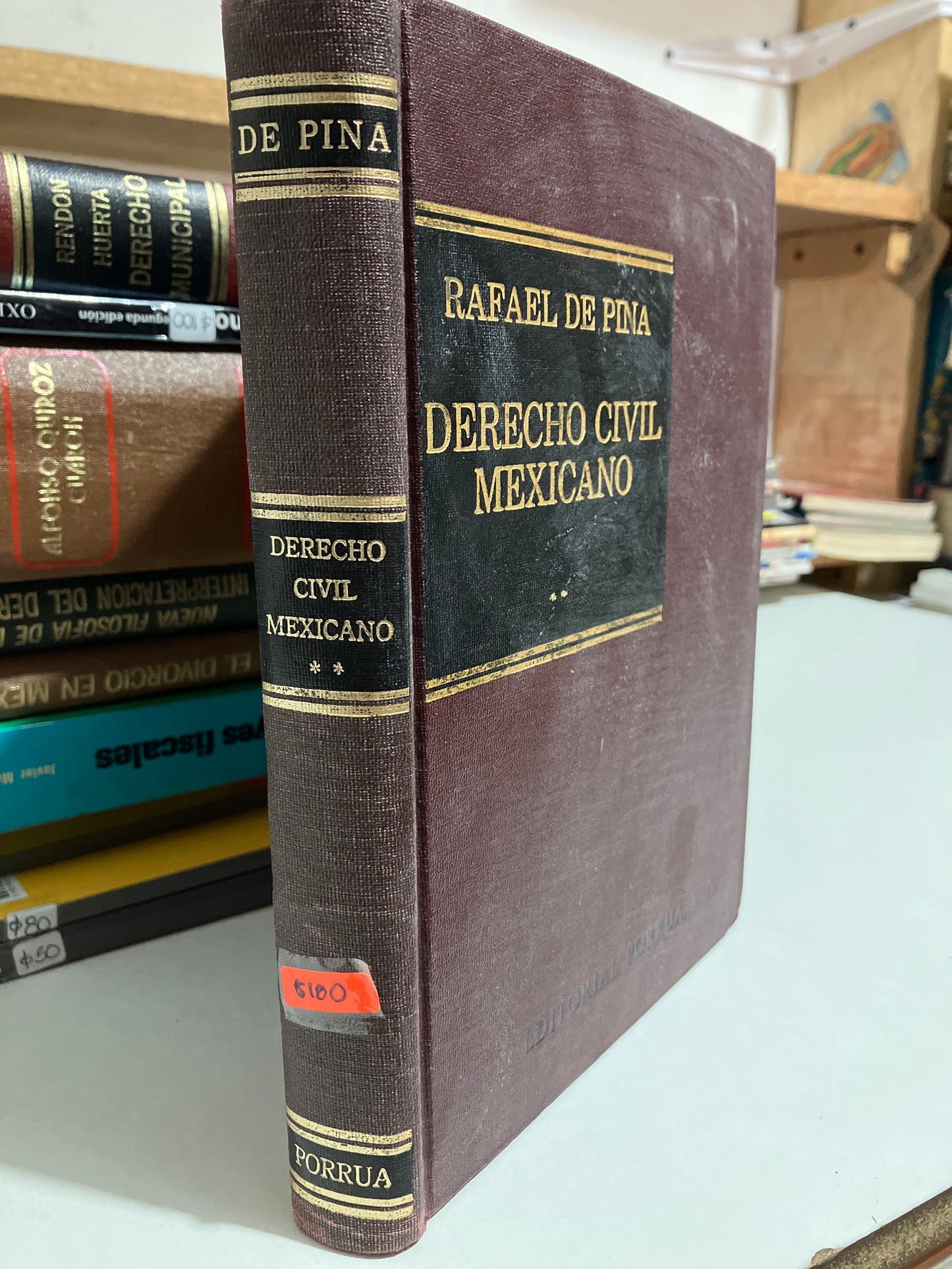 DERECHO CIVIL MEXICANO II POR RAFAEL DE PINA USADO DERECHO JUAREZ