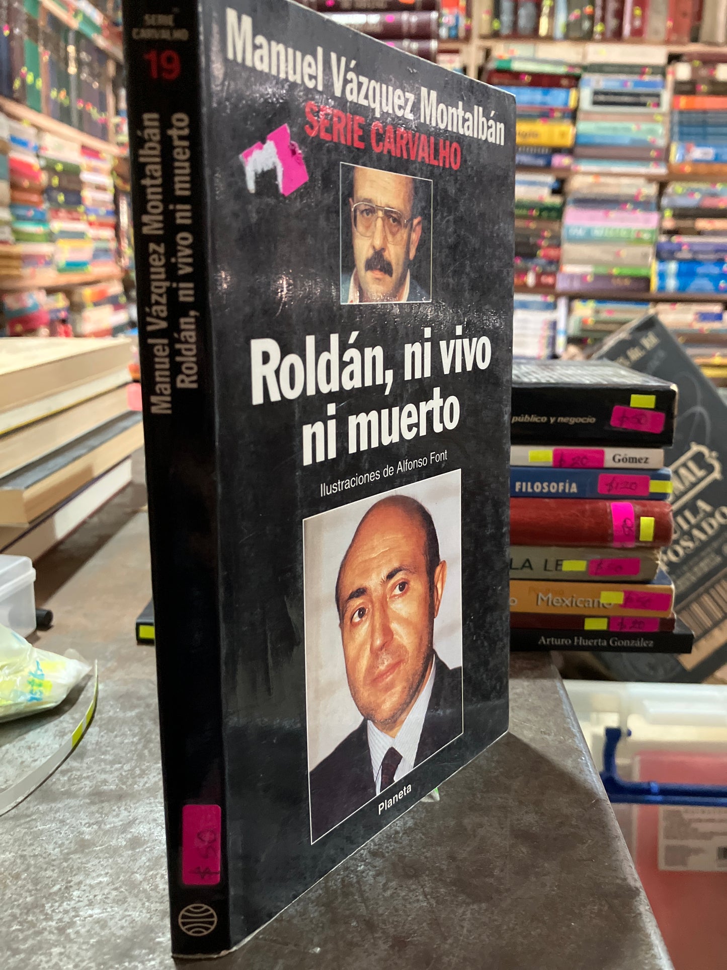 ROLDÁN NI VIVO NI MUERTO POR MANUEL VELÁZQUEZ MONTALBAN USADO SOCIOLOGÍA ALDAMA