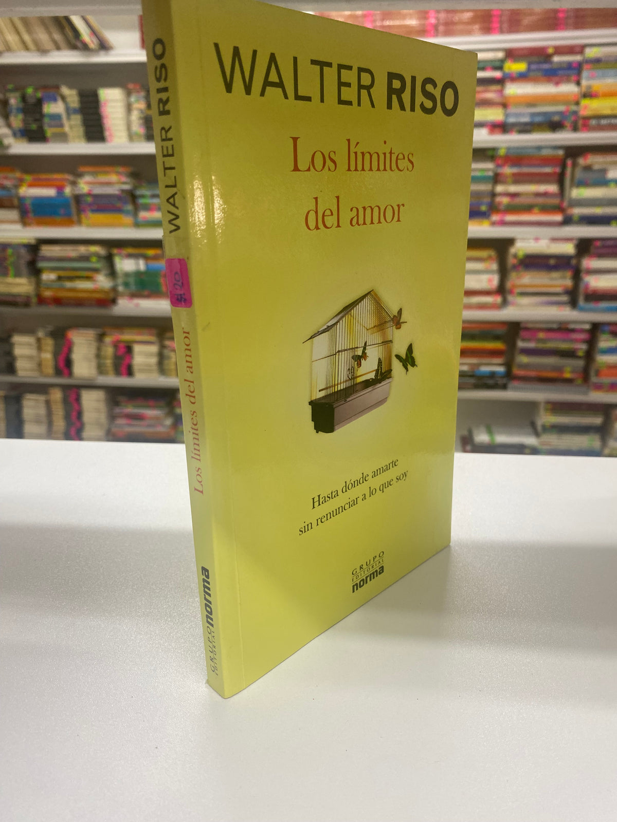 LOS LIMITES DEL AMOR WALTER RISO USADO SUPERACION PERSONAL JUAREZ 515