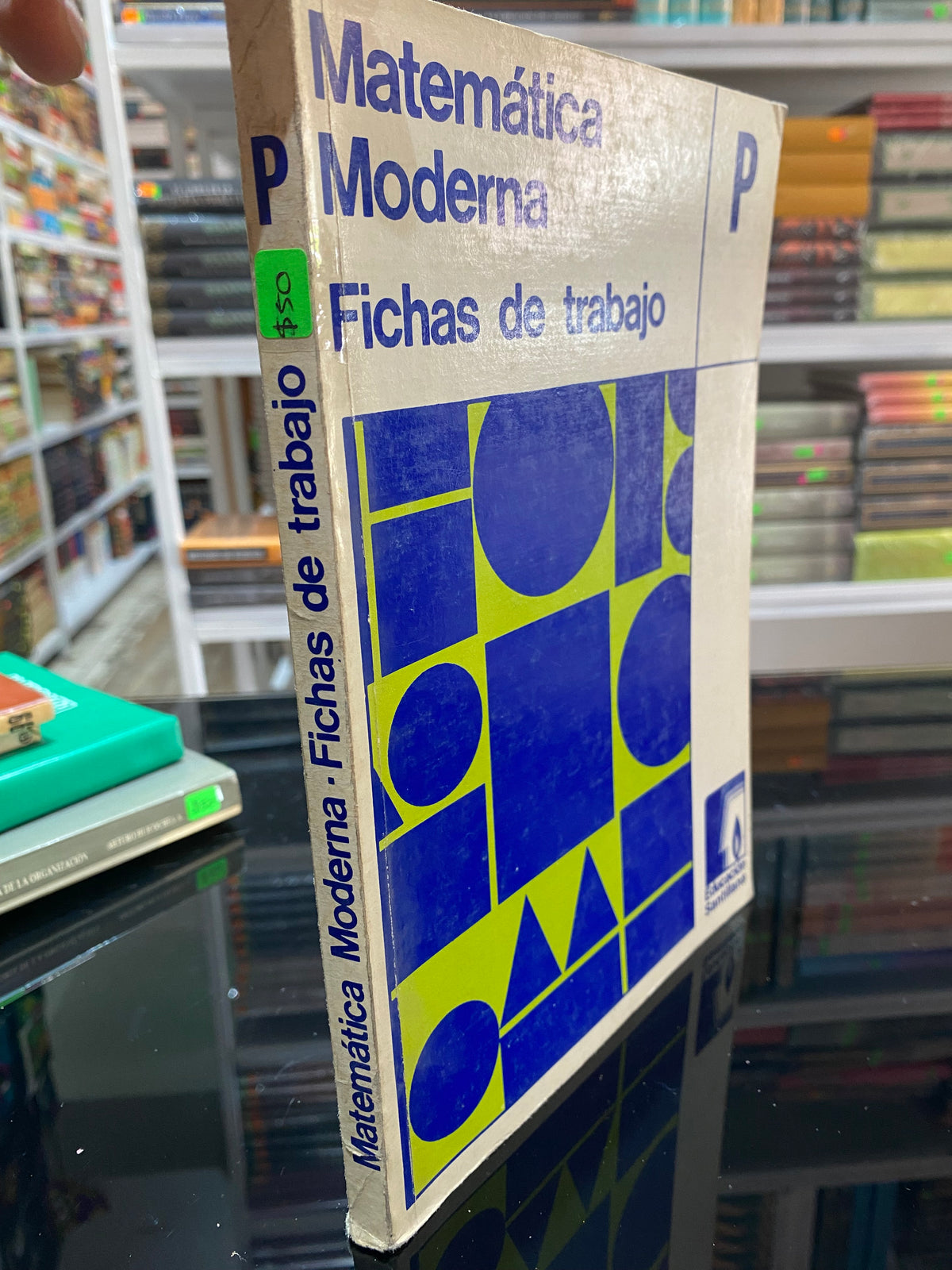 MATEMATICA MODERNA FICHAS DE TRABAJO USADO MATEMATICAS JUAREZ 515