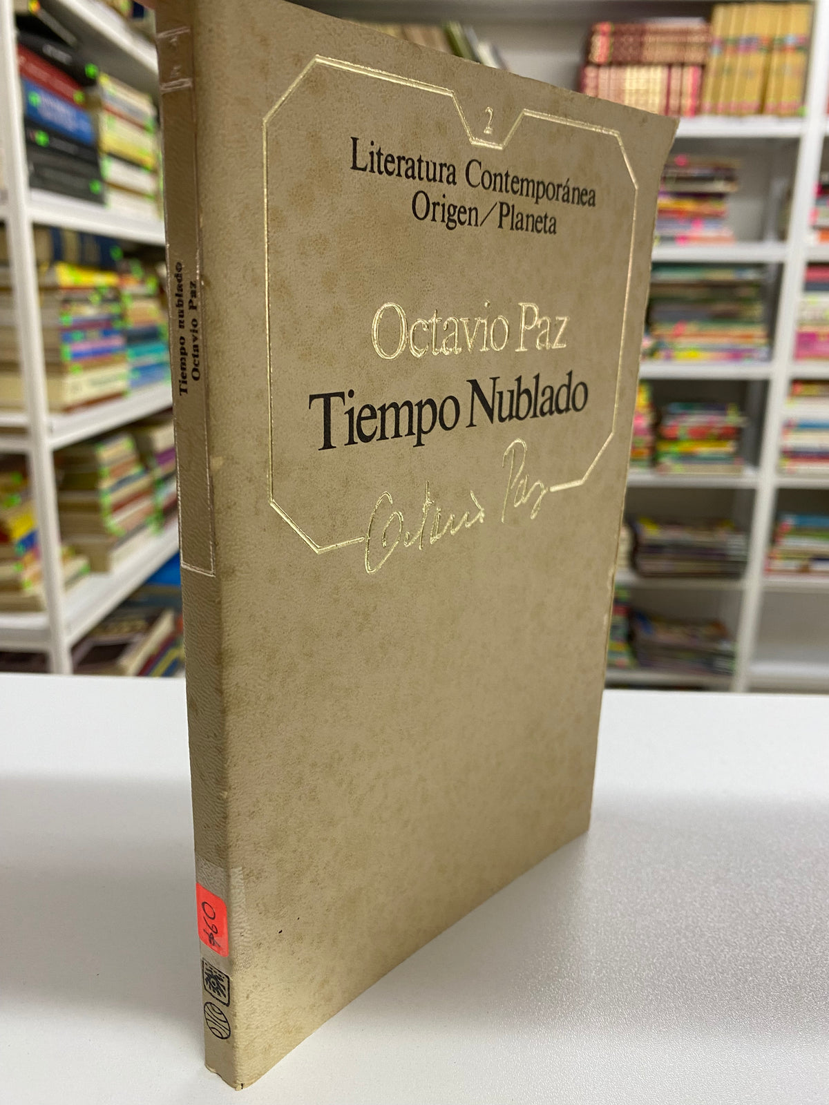 TIEMPO NUBLADO OCTAVIO PAZ USADO NOVELA JUAREZ 515