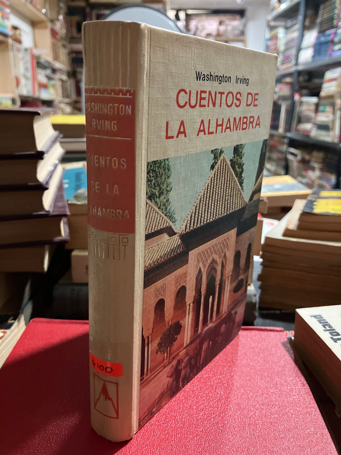 CUENTOS DE LA ALHAMBRA POR WASHINGTON IRVING USADO NOVELA ALDAMA