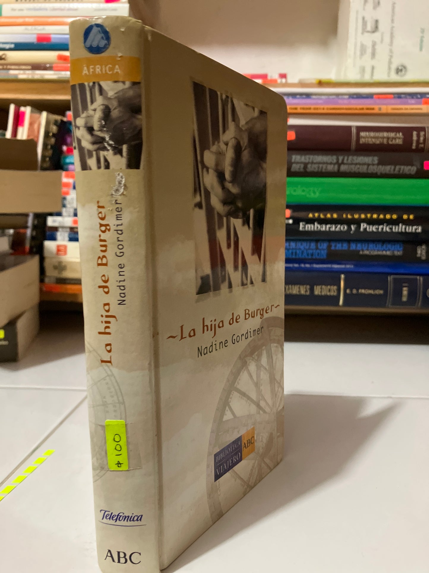 LA HIJA DE BURGER POR NADINE GORDIMER USADO NOVELAS JUAREZ