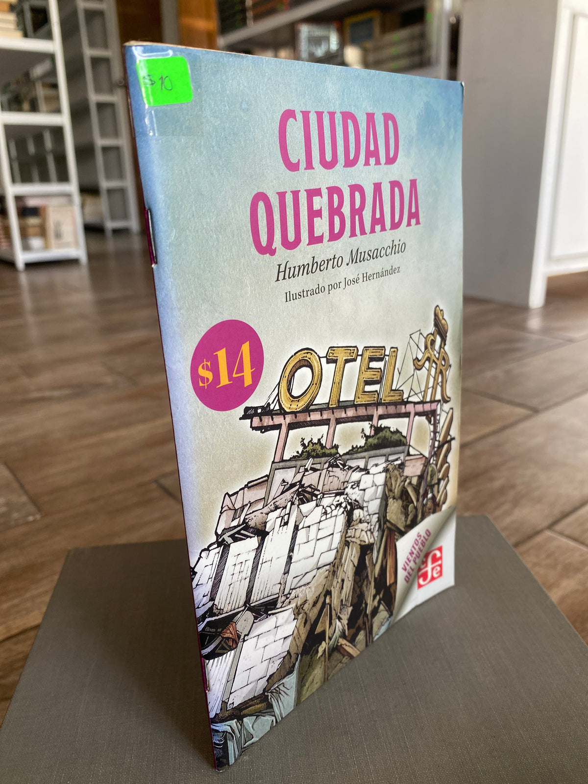 CIUDAD QUEBRADA POR HUMBERTO MUSACCHIO USADO NOVELAS JUAREZ 515