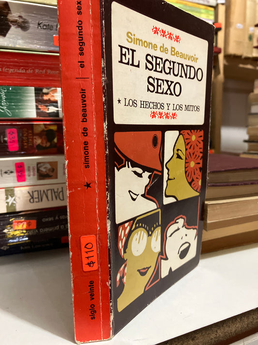 EL SEGUNDO SEXO POR SIMONE DE BEAUVOIR USADO NOVELAS JUAREZ