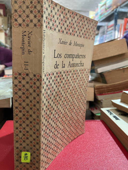 LOS COMPAÑEROS DE LA ANTORCHA POR XAVIER DE MONTEPIN USADO NOVELA ALDAMA