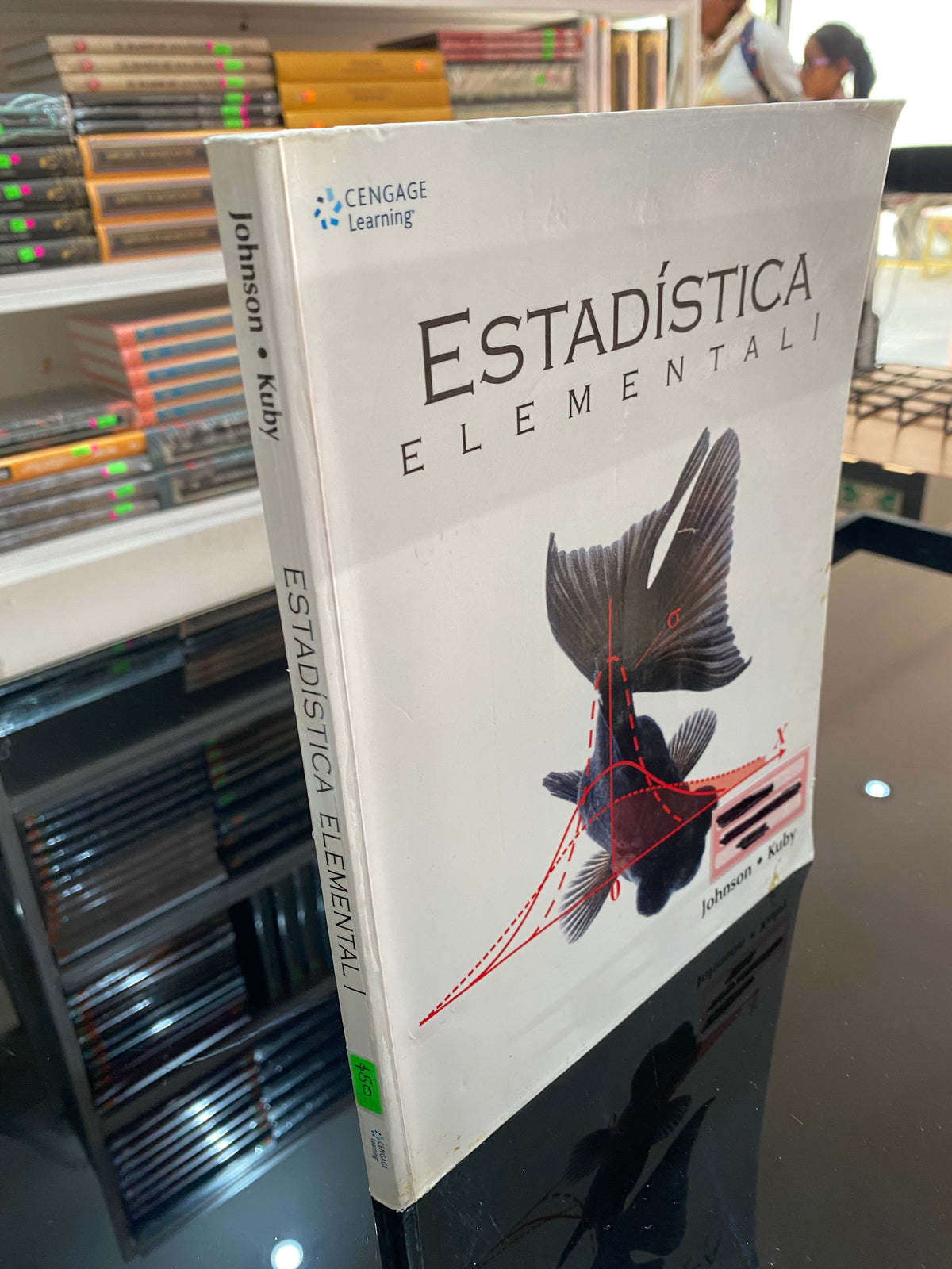 ESTADISTICA ELEMENTAL JOHNSON KUBY USADO MATEMATICAS JUAREZ 515
