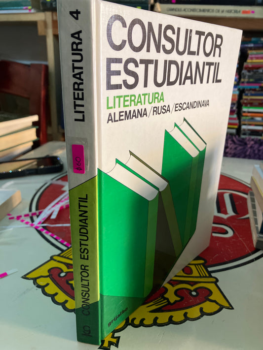 CONSULTOR ESTUDIANTIL LITERATURA ALEMANA RUSA Y ESCANDINAVA USADO EDUCACION LITERARIO 207