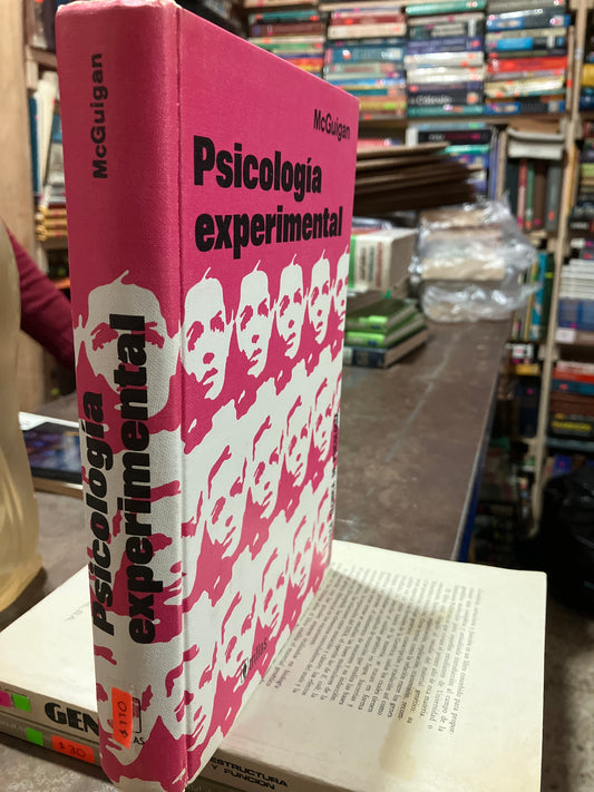 PSICOLOGÍA EXPERIMENTAL POR MCGUIGAN USADO PSICOLOGÍA ALDAMA