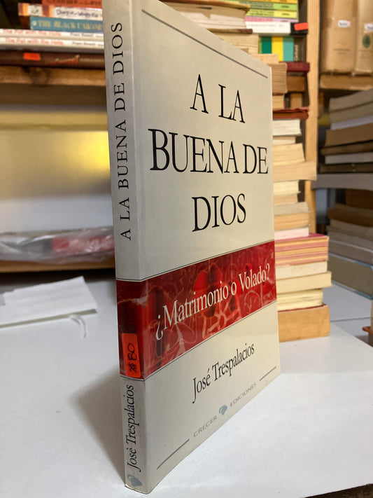 A LA BUENA DE DIOS POR JOSE TRESPALACIOS USADO SUPERACION PERSONAL JUAREZ