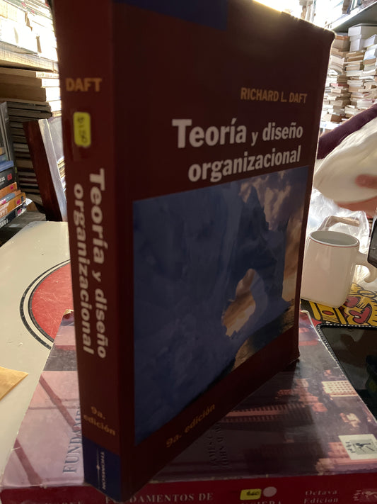 TEORÍA Y DISEÑO ORGANIZACIONAL NOVENA EDICIÓN POR RICHARD L DAFT USADO ADMINISTRACIÓN LITERARIO 207