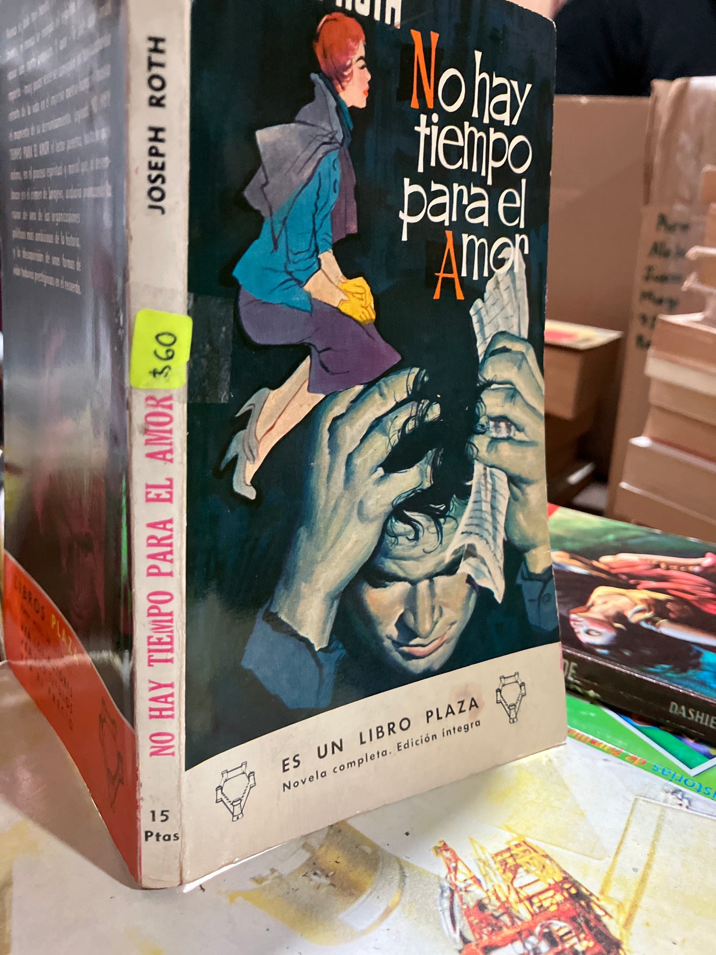 NO HAY TIEMPO PARA EL AMOR POR JOSEPH ROTH USADO NOVELA ALDAMA