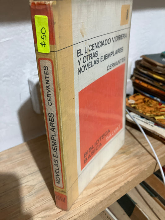 EL LICENCIADO VIDRIERA Y OTRAS NOVELAS EJEMPLARES POR CERVANTES USADO NOVELAS JUAREZ