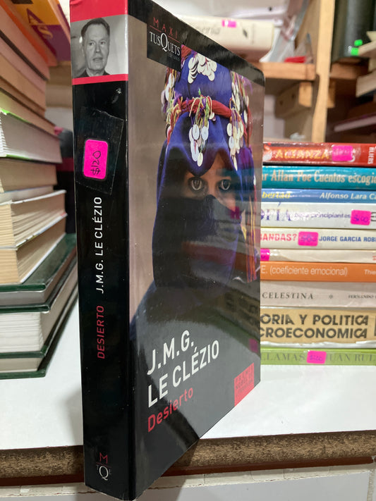 DESIERTO POR J M G LE CLEZIO USADO NOVELAS JUAREZ