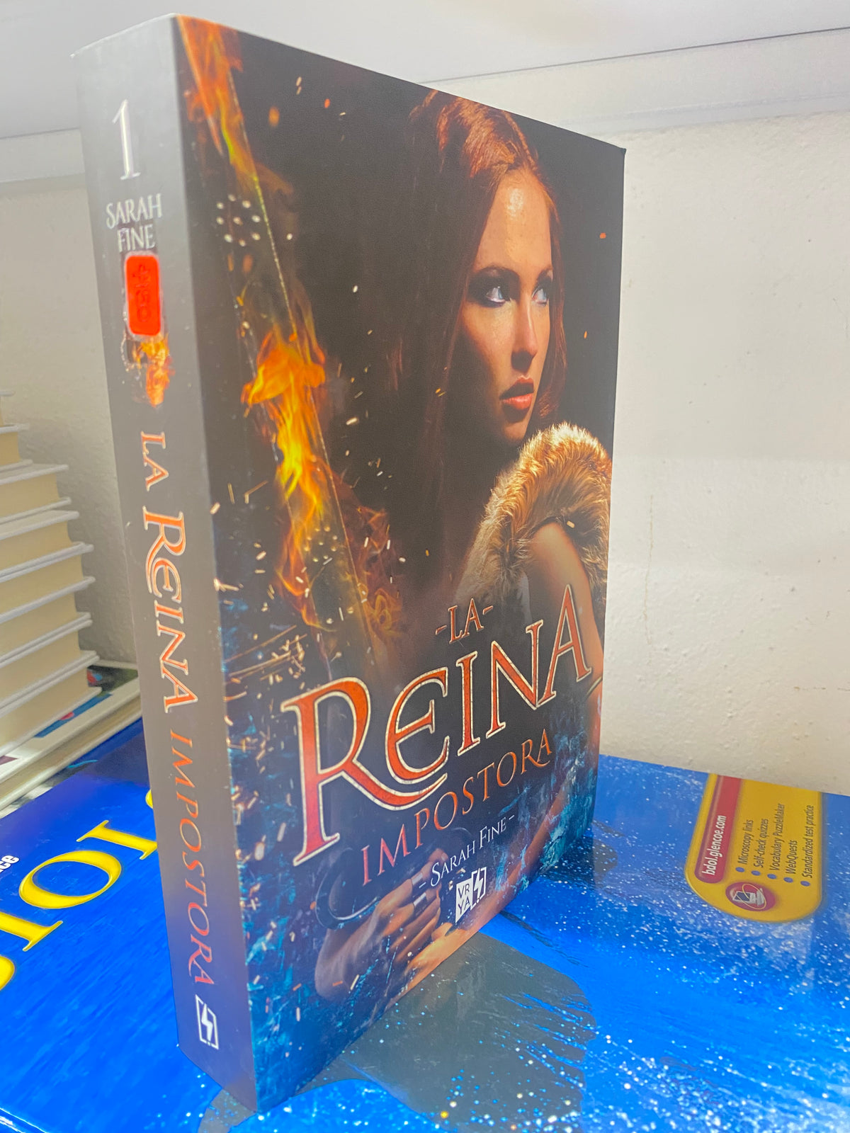 LA REINA IMPOSTORA SARAH FINE USADO NOVELA JUAREZ 515