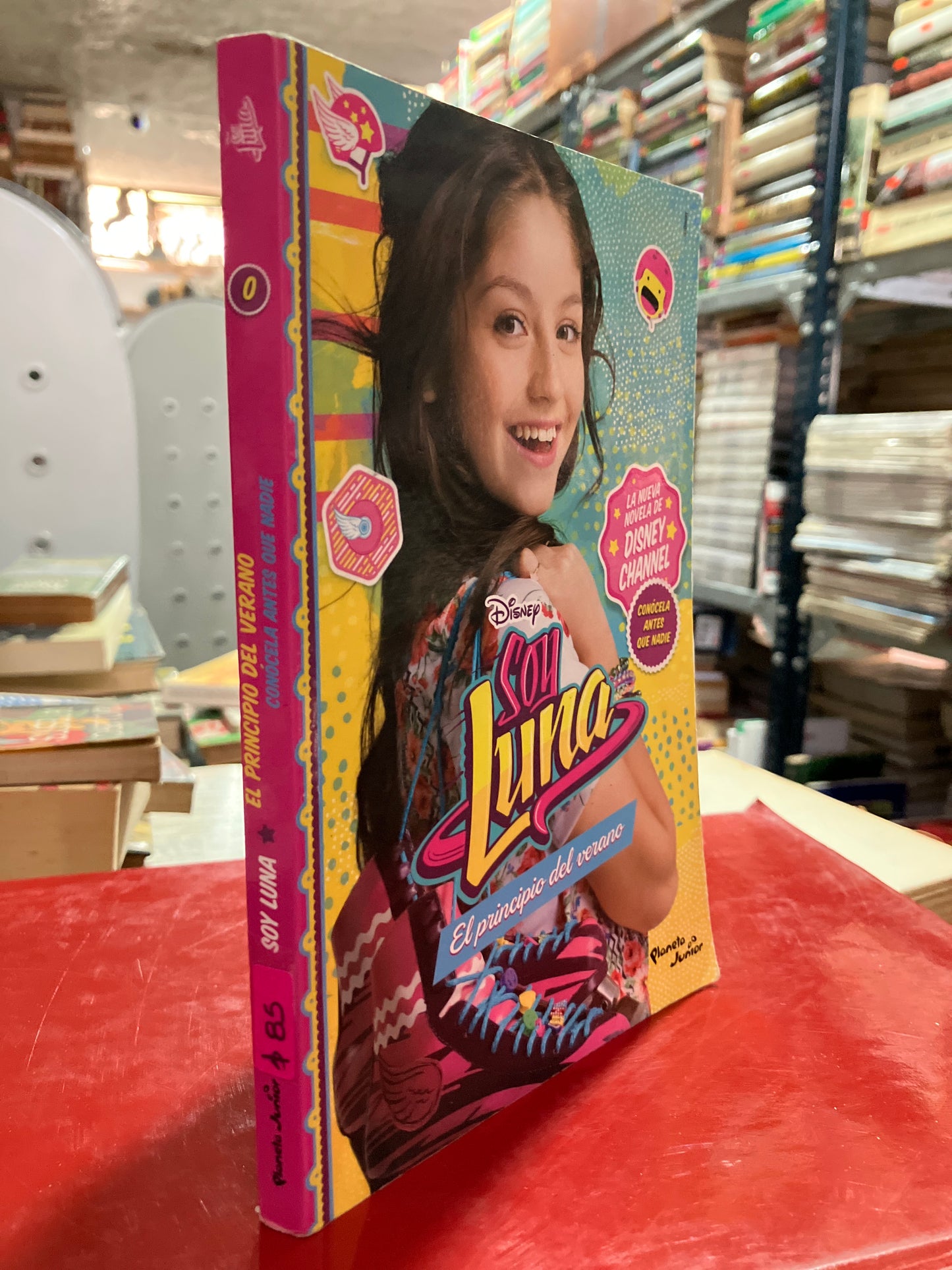 SOY LUNA EL PRINCIPIO DEL VERANO USADO NOVELA ALDAMA