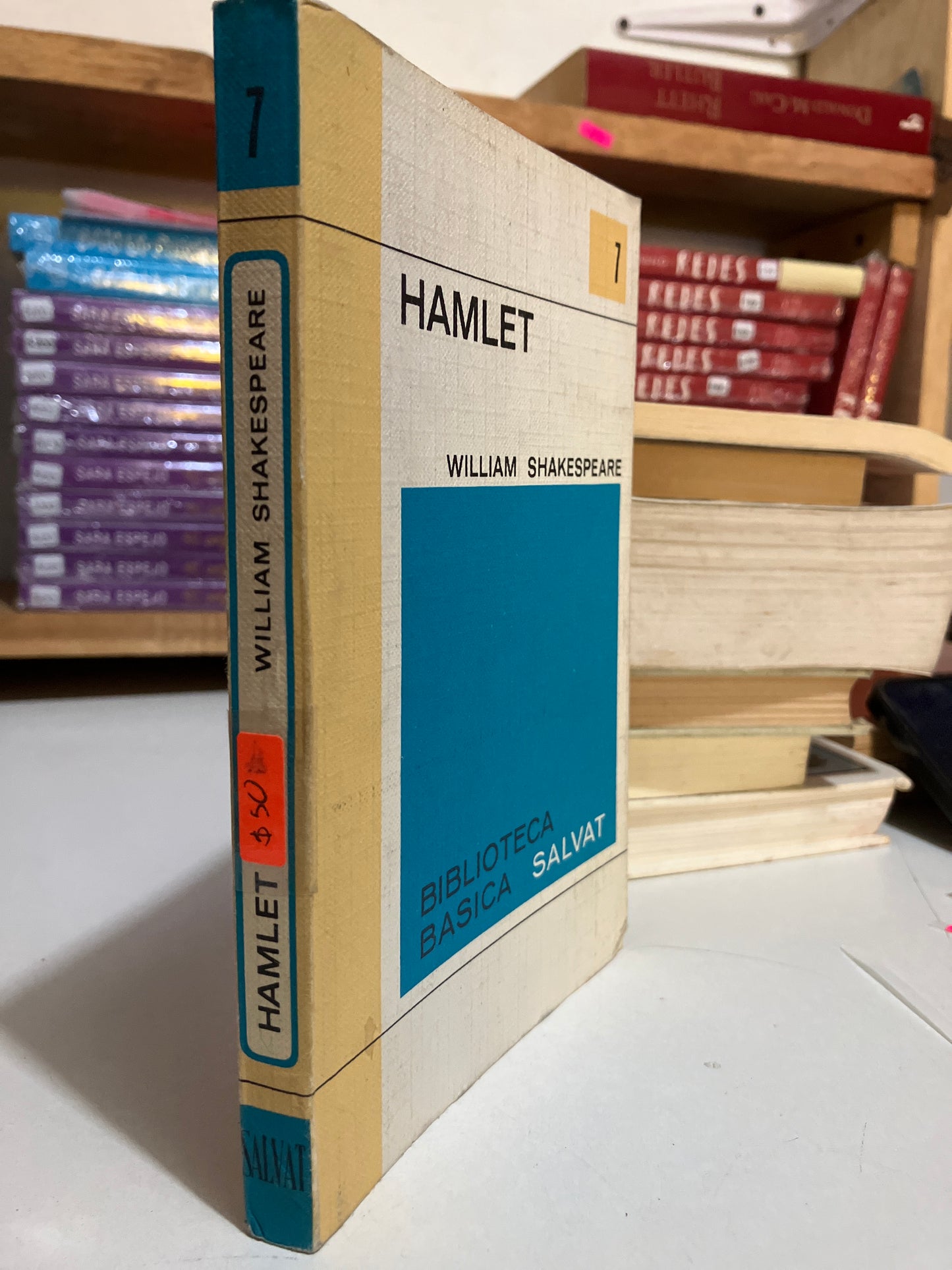 HAMLET POR WILLIAM SHAKESPEARE USADO NOVELAS JUAREZ