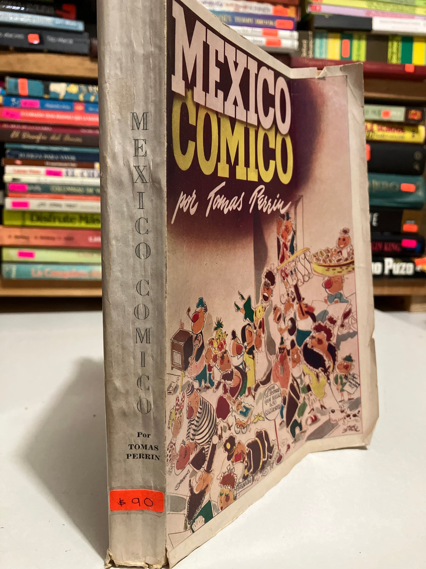 MÉXICO CÓMICO POR TOMÁS PERRIN USADO NOVELAS JUAREZ
