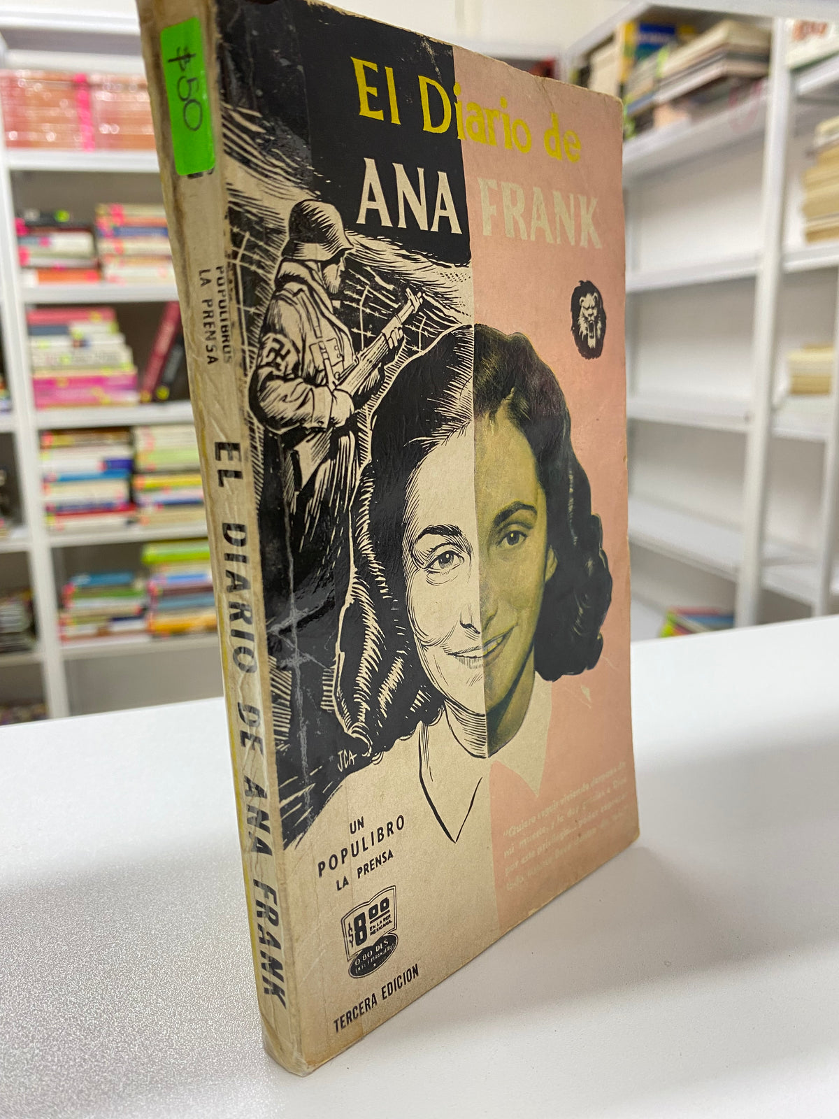 EL DIARIO DE ANA FRANK USADO NOVELA JUAREZ 515