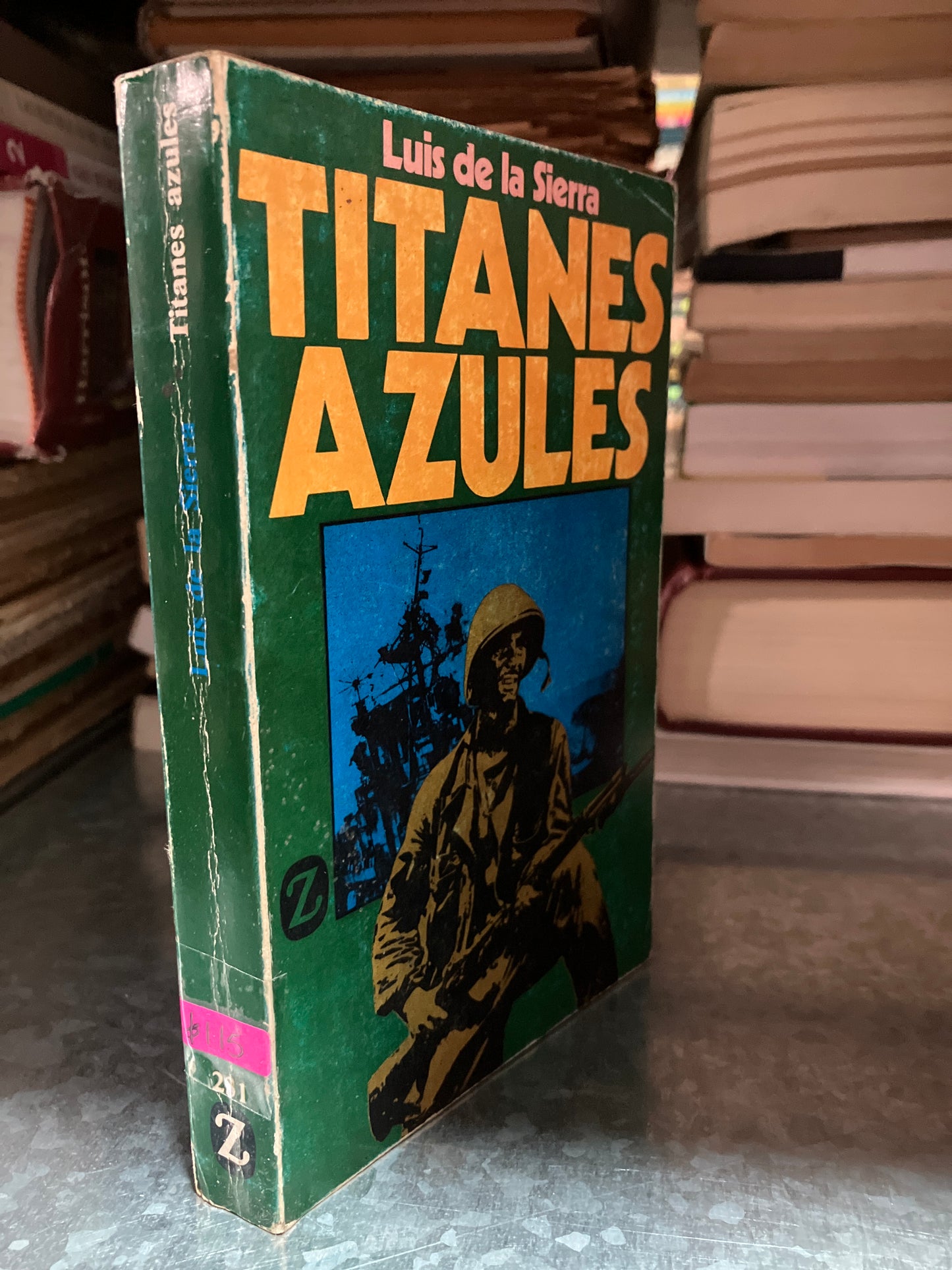 TITANES AZULES POR LUIS DE LA SIERRA USADO HISTORIA ALDAMA