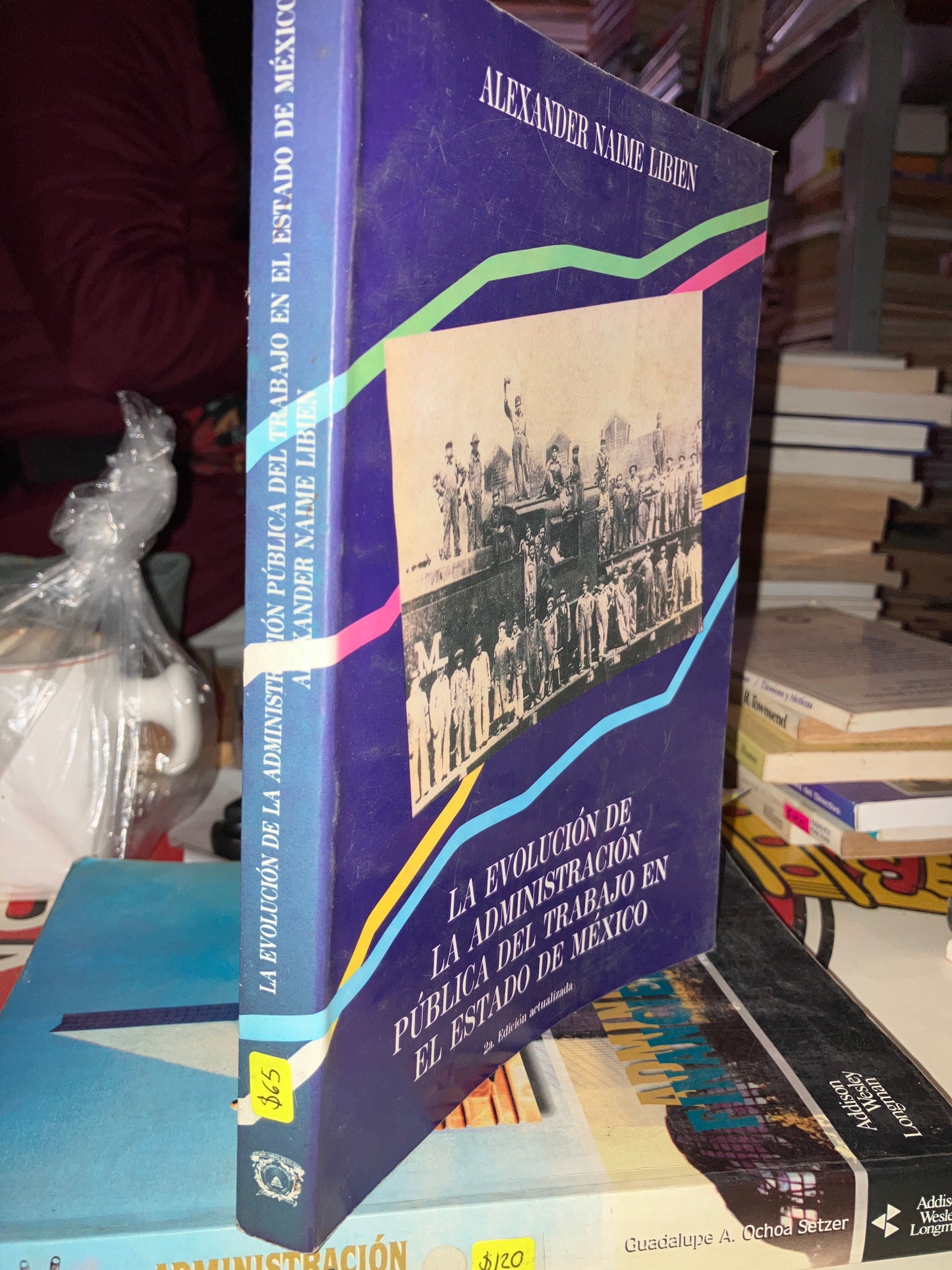 LA EVOLUCIÓN DE LA ADMINISTRACIÓN POR ALEXANDER NAIME LIBIEN USADO ADMINISTRACIÓN LITERARIO 207