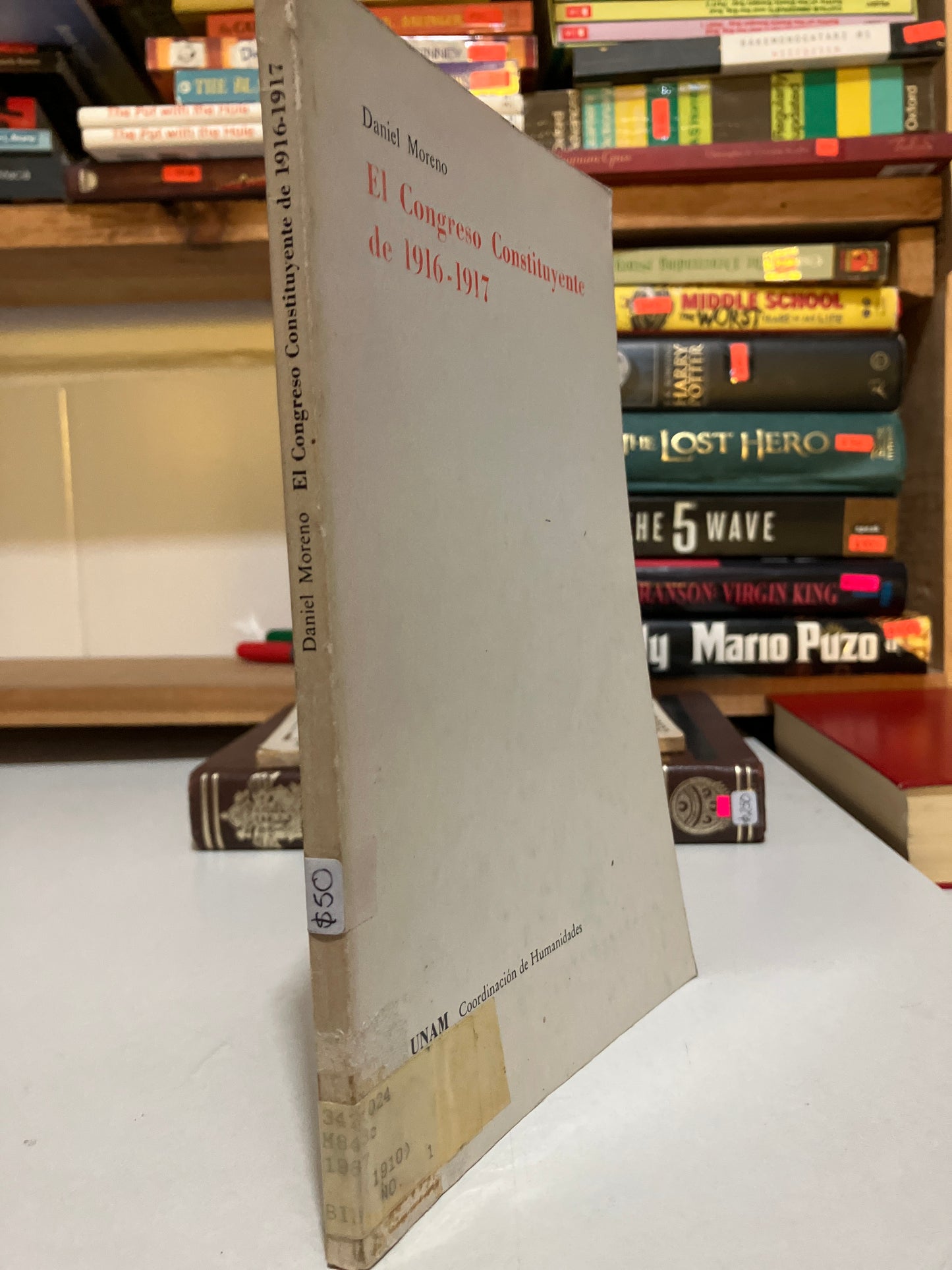 EL CONGRESO CONSTITUYENTE DE 1916 1917 USADO HISTORIA JUAREZ