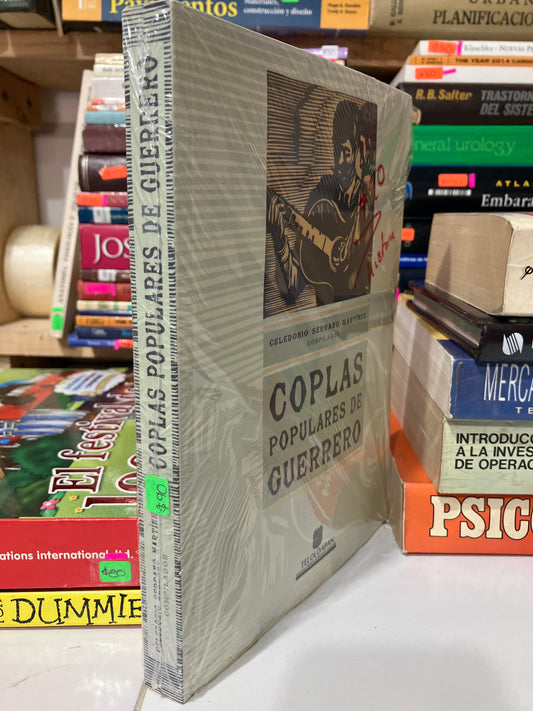 COPLAS POPULARES DE GUERRERO POR CELEDONIO SERRANO MARTINEZ USADO HISTORIA JUAREZ