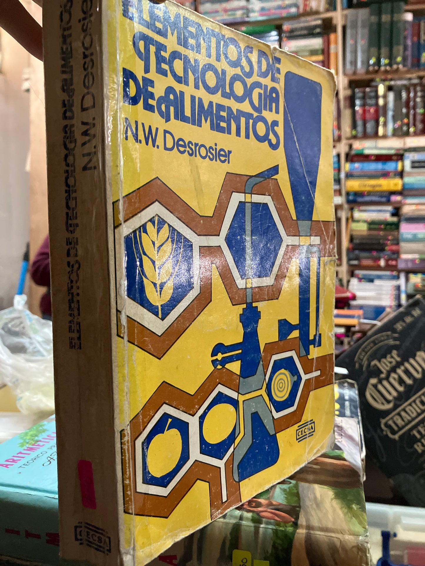 ELEMENTOS DE TECNOLOGÍA DE ALIMENTOS POR N W DESROSIER USADO QUÍMICA ALDAMA